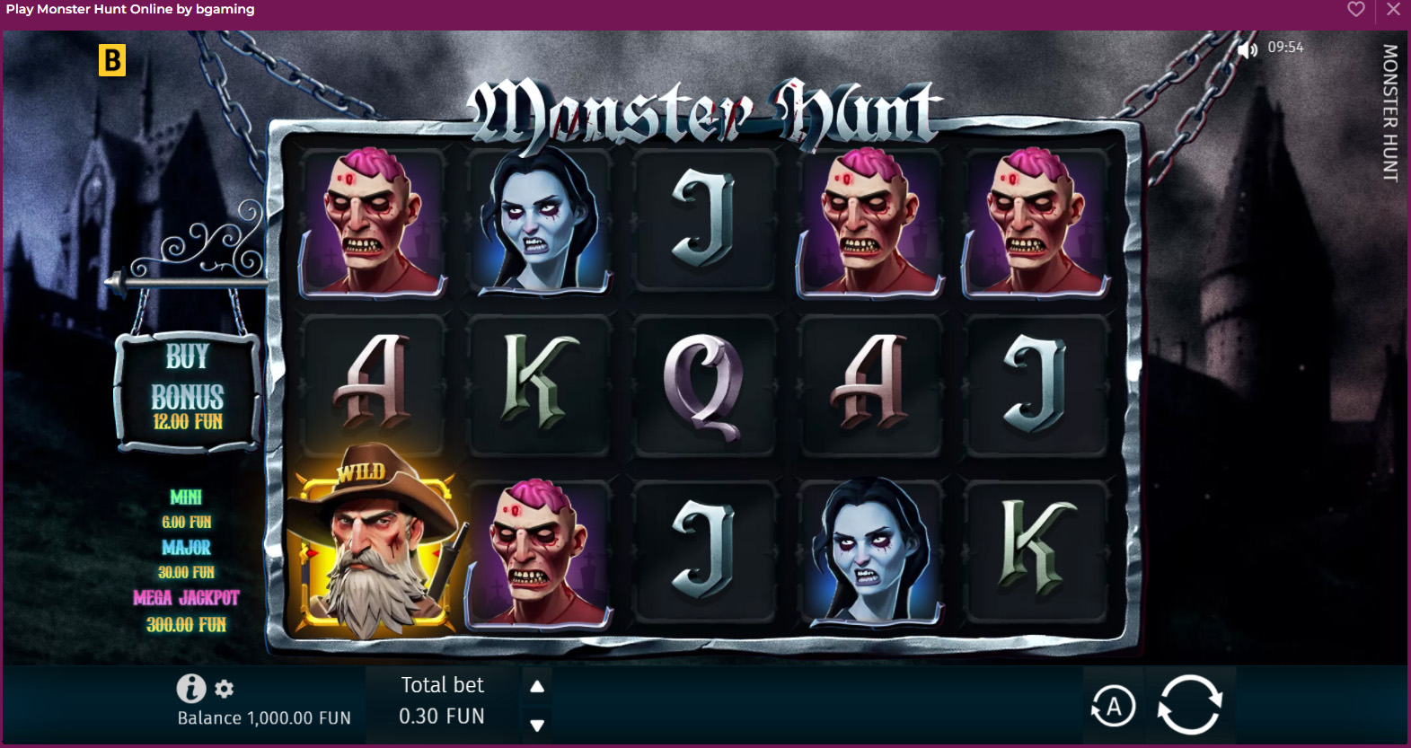 Exciting gameplay from Mystery Hunt slot