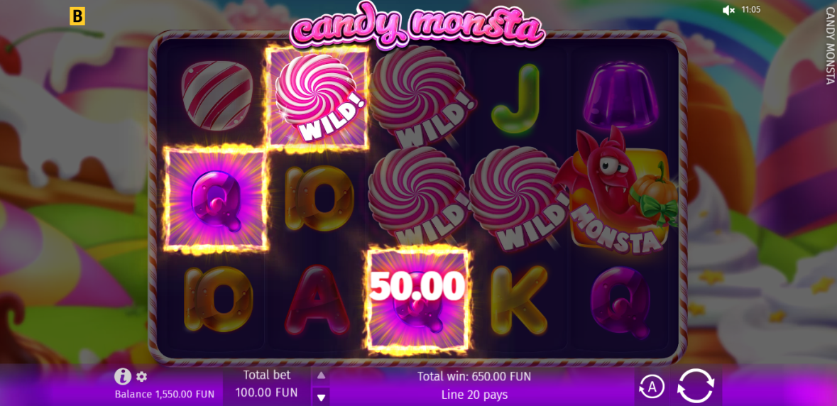Candy Monsta Gameplay