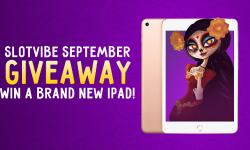 SlotVibe Sorteo de septiembre Gane un nuevo iPad