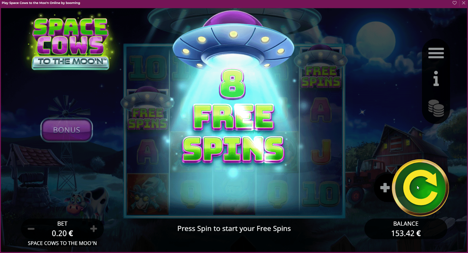 Space cows to the moon