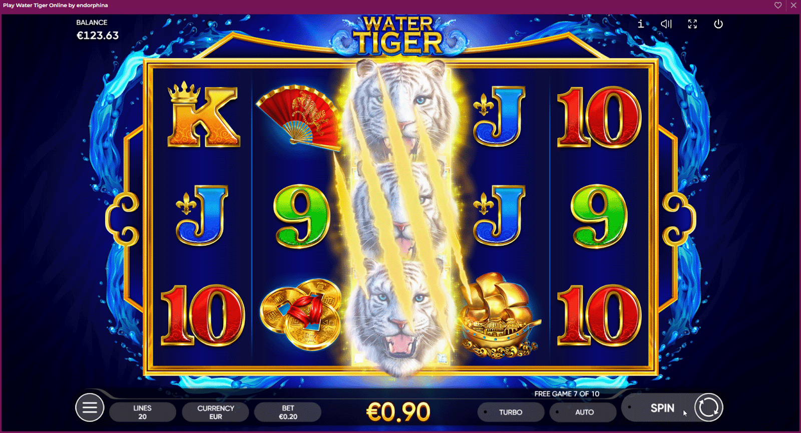 Water Tiger Screenshot