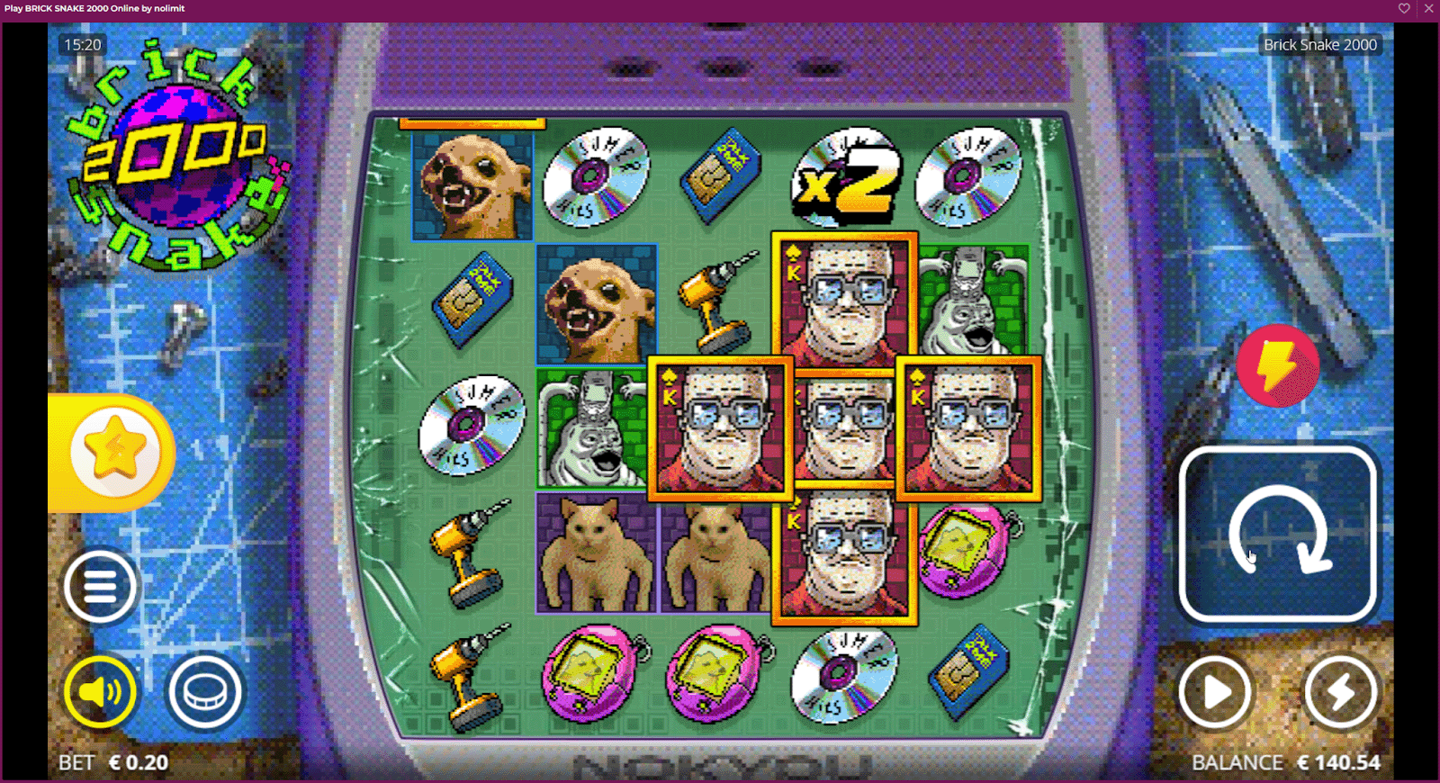 Brick Snake 2000 Screenshot